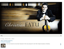 Tablet Screenshot of cristianfatu.com